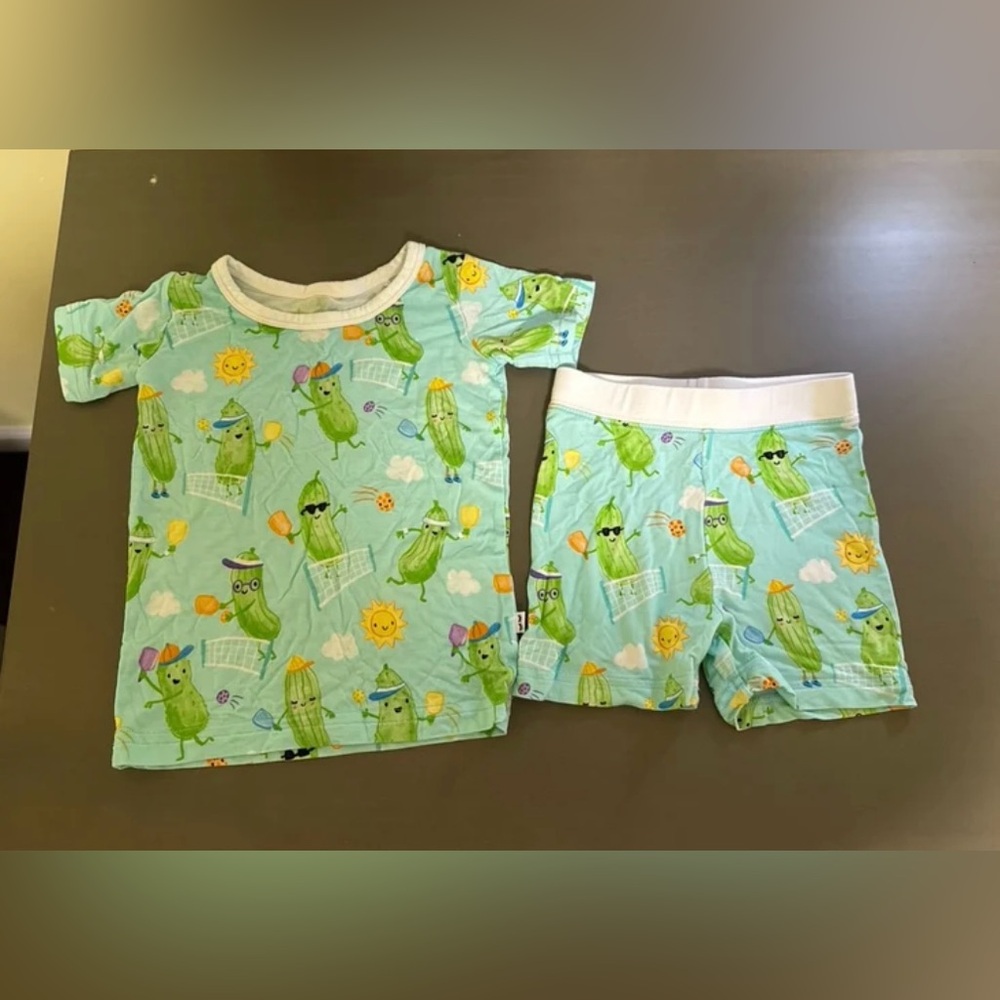Little Sleepies 12-18 months Pickle Power SS 2 piece set